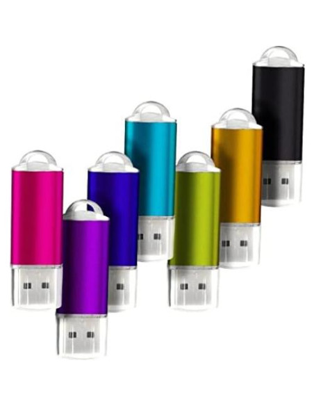 Memoria USB 2.0 Dimyog 5PCS 128MB Multicolor Pen Drive