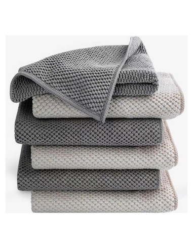 Toallas de Barista Cnyobvi 6Pack Microfibra 30x30cm