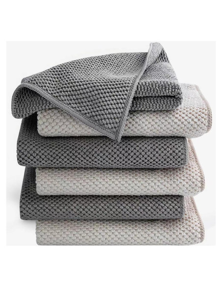 Toallas de Barista Cnyobvi 6Pack Microfibra 30x30cm