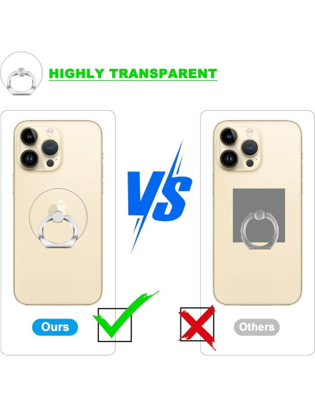 Soporte de Anillo JCHIEN para Teléfono Móvil - 4 Paquete