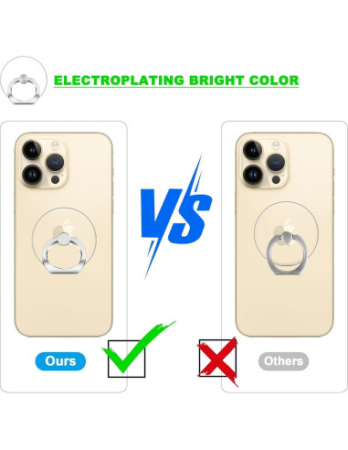 Soporte de Anillo JCHIEN para Teléfono Móvil - 4 Paquete