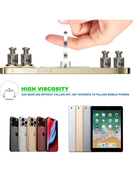 Soporte de Anillo JCHIEN para Teléfono Móvil - 4 Paquete