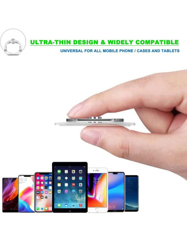 Soporte de Anillo JCHIEN para Teléfono Móvil - 4 Paquete