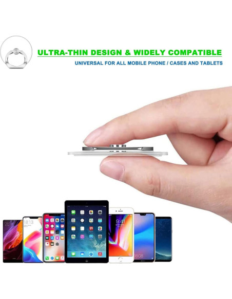 Soporte de Anillo JCHIEN para Teléfono Móvil - 4 Paquete