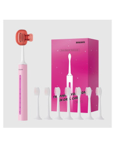 Cepillo de Dientes Eléctrico Sonic BABONIR TBM10T Rosa Claro