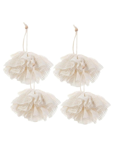 Esponjas Exfoliantes para Ducha GSHLLO 4 Pcs 30g Cuerpo