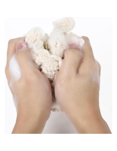 Esponjas Exfoliantes para Ducha GSHLLO 4 Pcs 30g Cuerpo