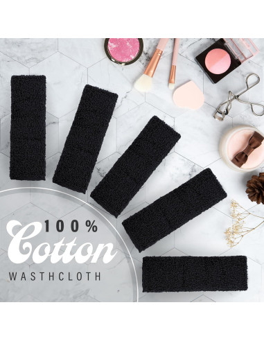 Toallas Desmaquillantes DecorRack 100% Algodón 30x30 cm - 10 Pzas