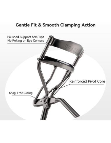 Rizador de Pestañas WOSADO Gris Claro - Diseño Ergonómico