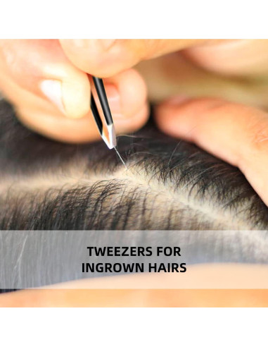 Set de 7 Pinzas Micro de Precisión HengTianMei Acero Inoxidable