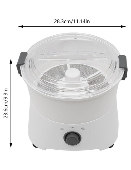 Pelador de Patatas Eléctrico Xianikoho 85W Automático Blanco 0.8kg