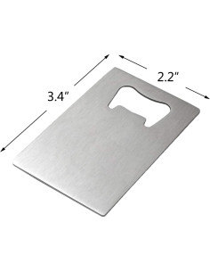 10 Abrebotellas de Acero Inoxidable Uumitty - Portátil y Duradero 2