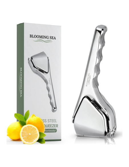 Exprimidor de Limón Blooming Sea Manual Compacto con Filtro