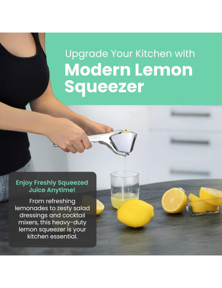 Exprimidor de Limón Blooming Sea Manual Compacto con Filtro