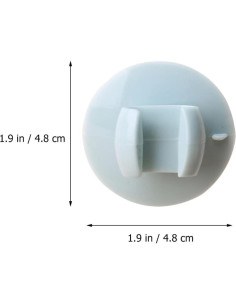 Soporte para cuchara de arroz Yardwe - 4 piezas con ventosa 2