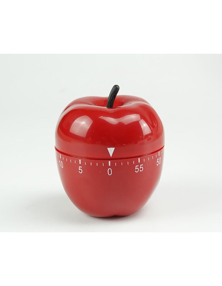 Temporizador de Cocina Creativo Rojo Manzana 45g