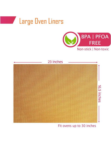 Mats de Hornear Antiadherentes Forever Young 2 Pack 58.4x41.3 cm