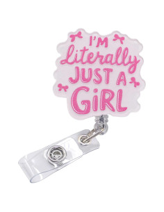 Carrete Retráctil Insignia VLAWISE Rosa 60 cm - Chica Poderosa