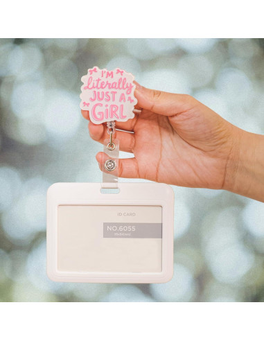 Carrete Retráctil Insignia VLAWISE Rosa 60 cm - Chica Poderosa