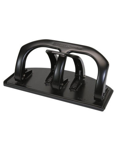 Perforadora de papel Master DP20, 2 y 3 agujeros, 20 hojas