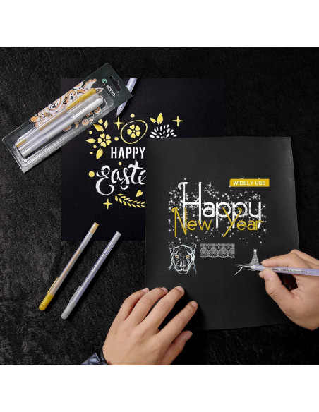 Conjunto de bolígrafos de gel RVOGJP 3 colores 0.8mm