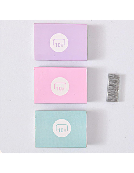 Paquete de 5 Grapadoras Mini Portátiles SINORS con 1500 Grapas