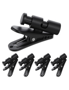 Clips de Cable para Auriculares LXUEJIE - 5 Piezas Negro