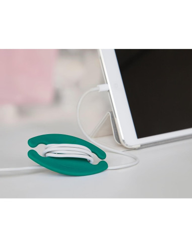 Bobino Enrollador de Cables Mediano - Organizador 4x8cm