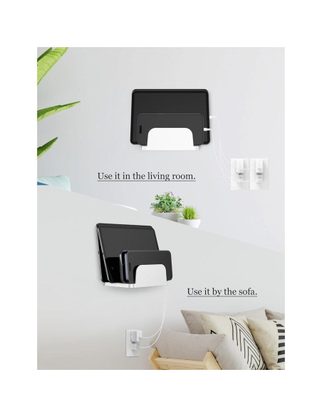 Soporte de Pared para Smartphones y Tablets NOTMBESTM 4 Ranuras