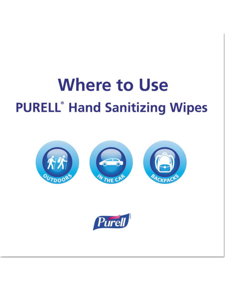 Toallitas Desinfectantes GO-JO 100 Unidades Sin Fragancia