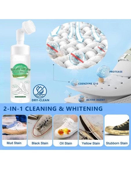 Limpiador de Zapatillas SOLFULL Foam 200ml - Sin Enjuague