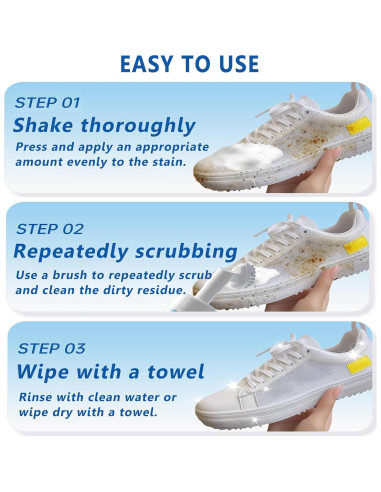 Limpiador de Zapatillas SOLFULL Foam 200ml - Sin Enjuague