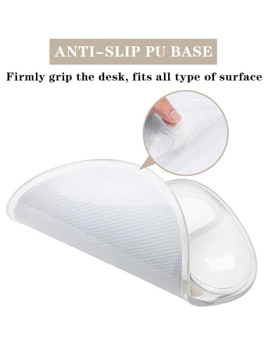 Alfombrilla de ratón ergonómica KEPUTAIER con reposamuñecas de gel