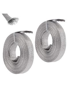 Manga Trenzada de Acero Inoxidable UNICRAFTALE 15 mm x 8 m