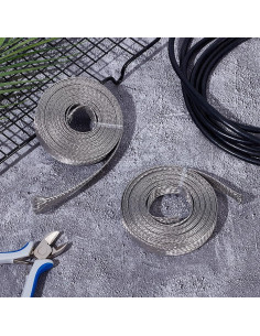 Manga Trenzada de Acero Inoxidable UNICRAFTALE 15 mm x 8 m 2