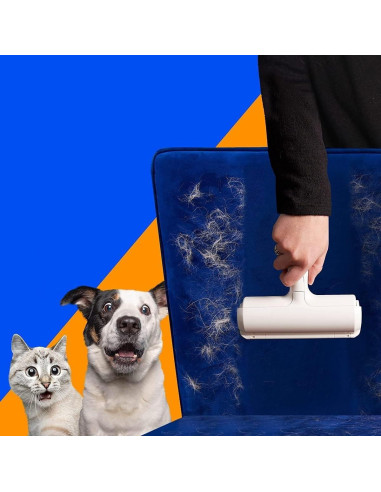 Removedor de Pelo de Mascotas WOXXIY, Mango Ergonómico, 12.7 cm