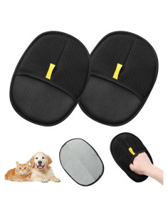 Guantes de Aseo Electroestáticos para Mascotas - 2 Piezas
