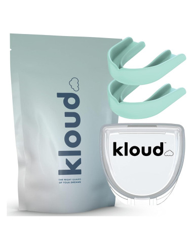 Protector Bucal Kloud - Ajuste Personalizado Menta, 2 Paquetes
