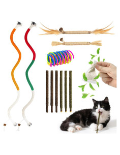 Palos de Silvervine para Gatos Henyopet - Juguete Dental 15PCS