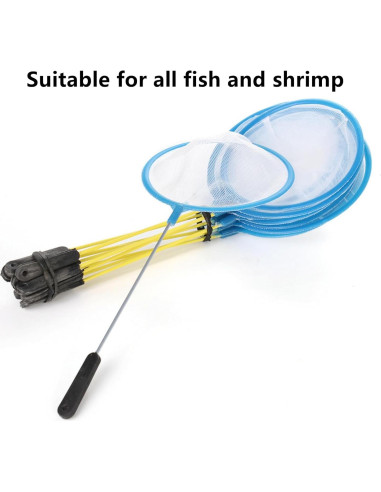 Red de Acuario Tsuchbis 6 Piezas 25.4 cm Malla Fina