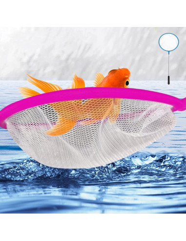 Red de Acuario Tsuchbis 6 Piezas 25.4 cm Malla Fina