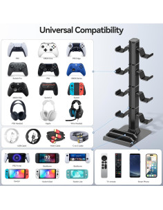 Soporte para Auriculares y Controladores Kytok - Organizador de Escritorio 2