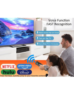 Control Remoto de Voz L5B83G con Funda Silicona para TV 3ra Gen 2