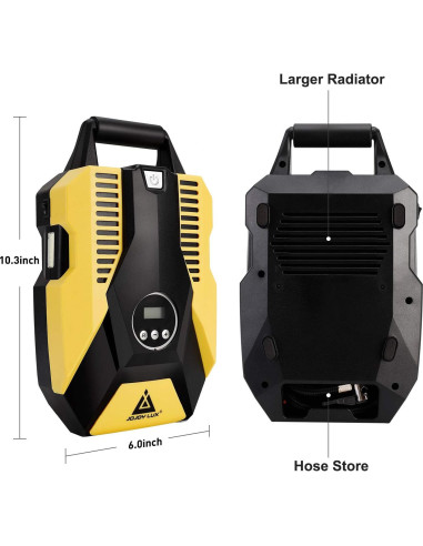 Inflador de Neumáticos Digital JOJOY LUX 12V 150 PSI Portátil
