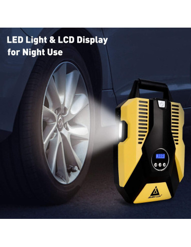 Inflador de Neumáticos Digital JOJOY LUX 12V 150 PSI Portátil