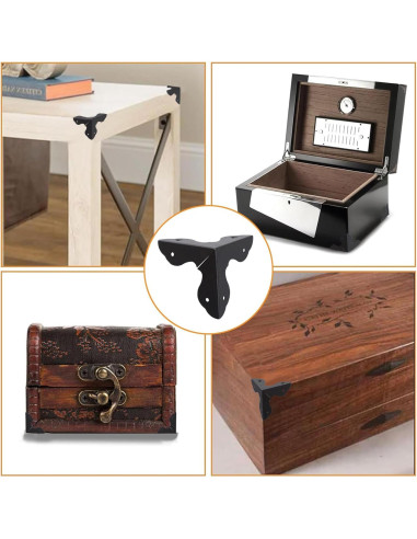 MOROBOR Protectores de Esquinas Internas para Escaleras 48pcs