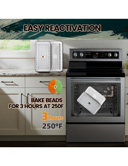 Canister Gel de Silica 100g Wisesorbent 3 Paquetes Reutilizables