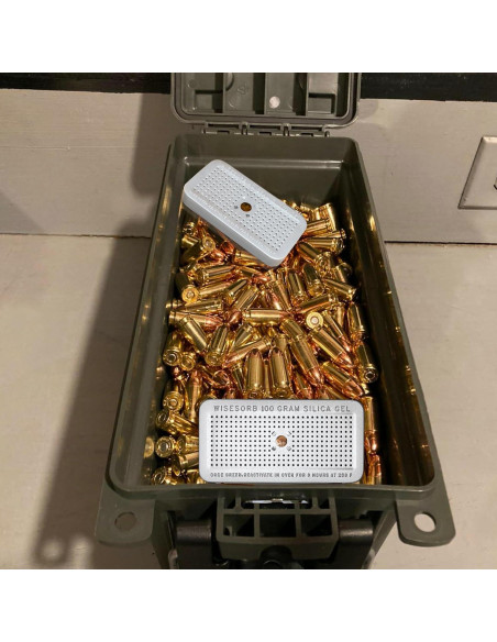 Canister Gel de Silica 100g Wisesorbent 3 Paquetes Reutilizables