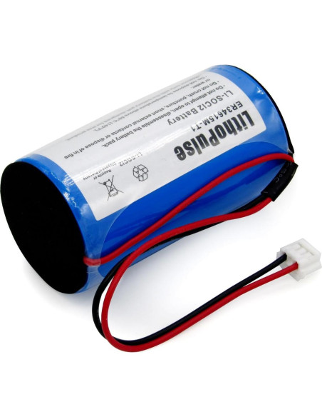 Batería de Litio ER34615M-T1 LithoPulse 3.6V 14.5Ah D