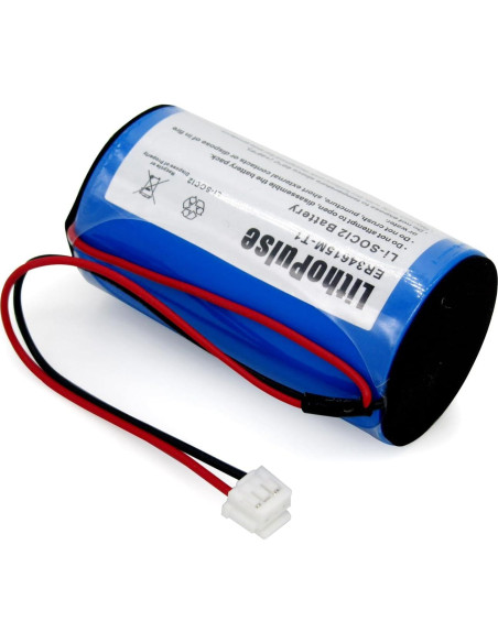Batería de Litio ER34615M-T1 LithoPulse 3.6V 14.5Ah D